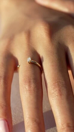 Mia Ring 9K Yellow Gold -Lustre Jewelry Shop Mia Ring Yellow Gold 332211