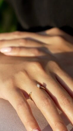 Mia Ring 9K Yellow Gold -Lustre Jewelry Shop Mia Ring Yellow Gold 878732