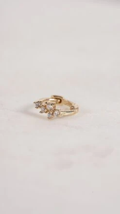 Miki Hoop 9K Yellow Gold -Lustre Jewelry Shop Miki Hoop 9K Yellow Gold KJHD7