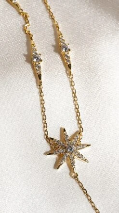 Mimosa Necklace 18K Gold Vermeil 20 Mimosa Necklace 18K Gold Vermeil -Lustre Jewelry Shop Mimosa Necklace 18K Gold Vermeil 98SSK