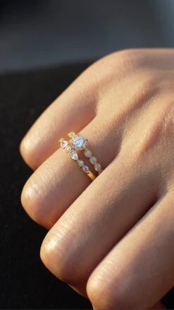 Mindy Ring 18K Gold Vermeil -Lustre Jewelry Shop Mindy Ring Yellow Gold Vermeil 3332111