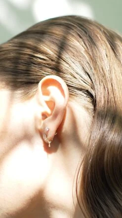 Nic Hoop 9K Yellow Gold -Lustre Jewelry Shop NIC HOOP 9K YELLOW GOLD 443344