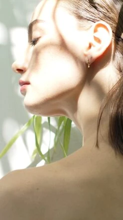 Nic Hoop 9K Yellow Gold -Lustre Jewelry Shop NIC HOOP 9K YELLOW GOLD 77443