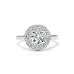 Nathalie Ring 18K White Gold