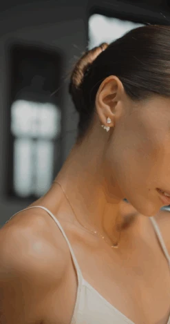 Navis Ear Jackets 18K Gold Vermeil -Lustre Jewelry Shop NavisEarrings25