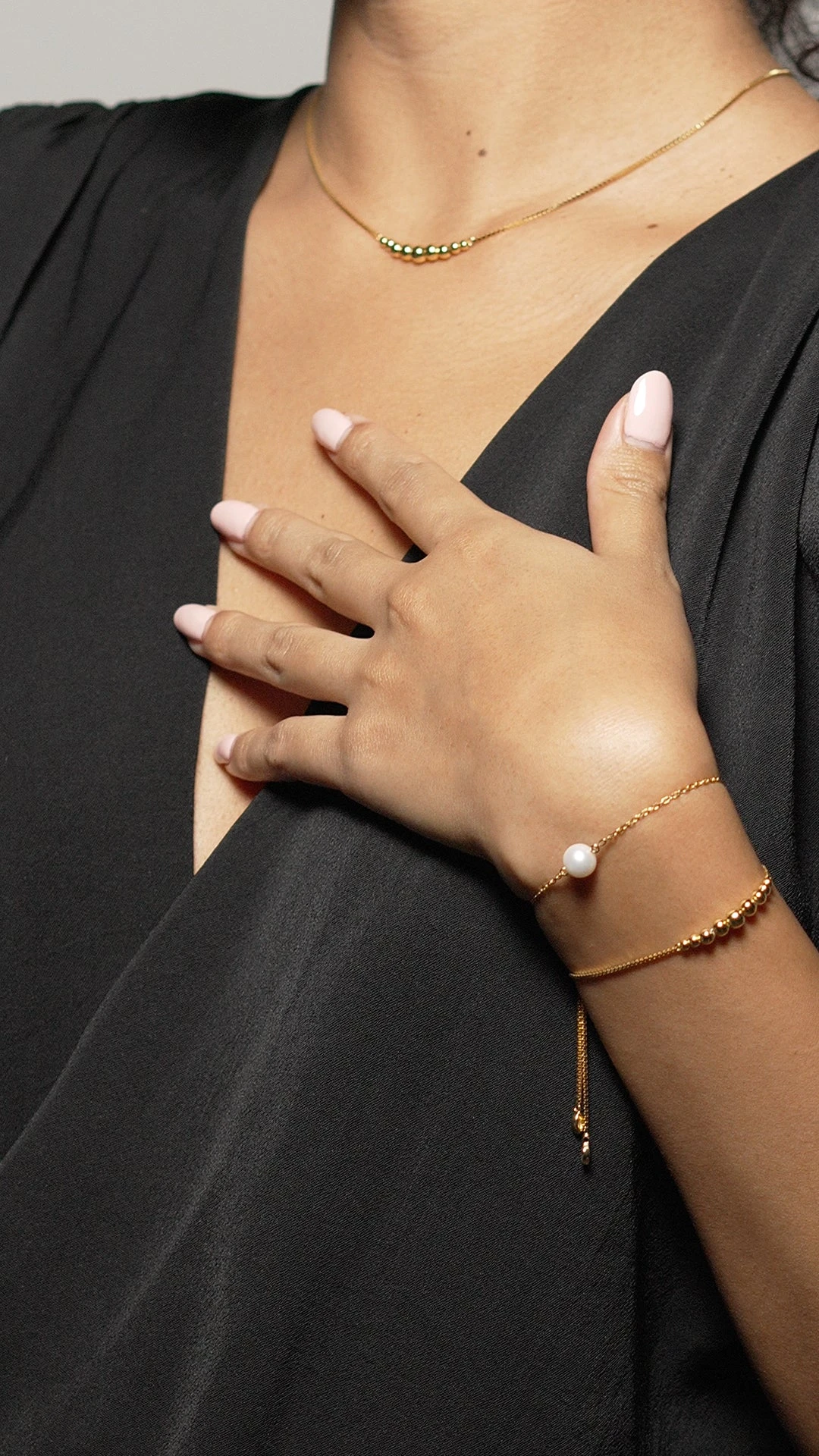 Netta Necklace 18K Gold Vermeil 10 Netta Necklace 18K Gold Vermeil - Image 8