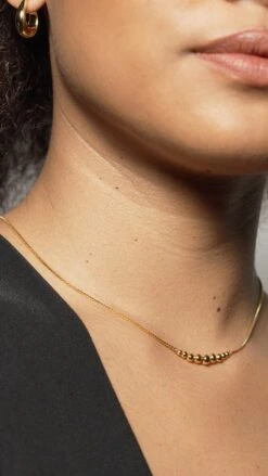 Netta Necklace 18K Gold Vermeil 20 Netta Necklace 18K Gold Vermeil -Lustre Jewelry Shop Netta Necklace Gold Vermeil 4484843