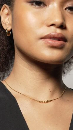 Netta Necklace 18K Gold Vermeil 17 Netta Necklace 18K Gold Vermeil -Lustre Jewelry Shop Netta Necklace Gold Vermeil 4747423