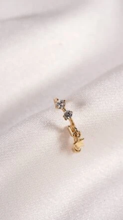 Nic Hoop 9K Yellow Gold -Lustre Jewelry Shop Nic Hoop 9K Yellow Gold 89DS