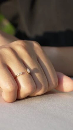 Noa Ring 9K Yellow Gold -Lustre Jewelry Shop Noa Ring Yellow gold 788721