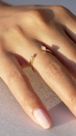 Noa Ring 9K Yellow Gold