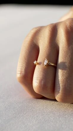 Noa Ring 9K Yellow Gold -Lustre Jewelry Shop Noa Ring Yellow gold 9898981