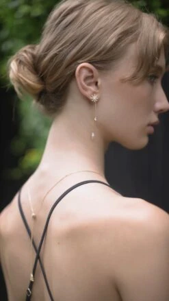 Nova Earrings 18K Gold Vermeil -Lustre Jewelry Shop Nova Earrings Gold Vermeil 4848337