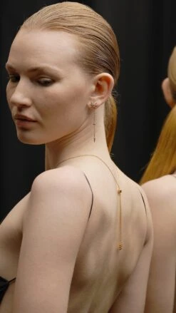 Nova Earrings 18K Gold Vermeil -Lustre Jewelry Shop Nova Earrings Gold Vermeil 98DJKKJD