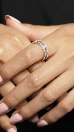 Odin Ring White Gold Plated -Lustre Jewelry Shop Odin Ring Silver 764343