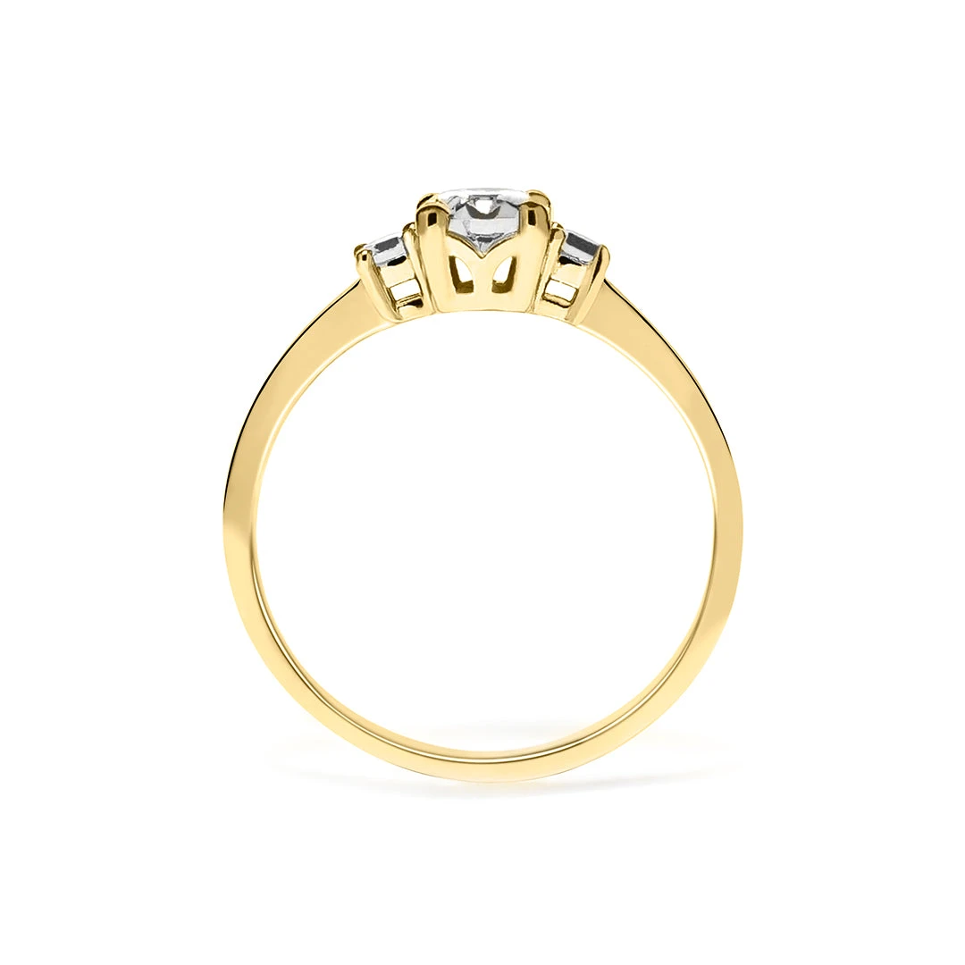 Olivia Ring 18K Yellow Gold 4 Olivia Ring 18K Yellow Gold - Image 2