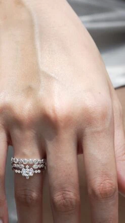 Cate Ring White Gold Plated 22 Cate Ring White Gold Plated -Lustre Jewelry Shop PAULINE RING STACK 8D8D3 9418f19d 282d 48d9 9280 95577966356e