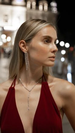 Phoenix Earring White Gold Plated -Lustre Jewelry Shop PHOENIX 331111111 e43333ab 5cf9 478c 91ec ac815cc6452f