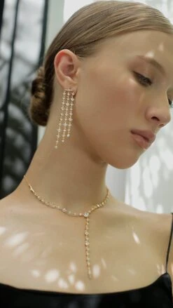 Phoenix Necklace 18K Gold Vermeil -Lustre Jewelry Shop PHOENIX NECKLACE 18K GOLD VERMEIL 89SYA