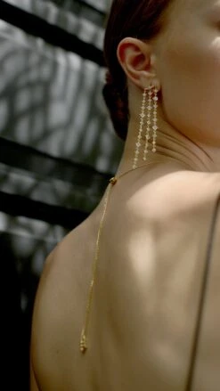 Phoenix Necklace 18K Gold Vermeil -Lustre Jewelry Shop PHOENIX NECKLACE 18K GOLD VERMEIL DUS