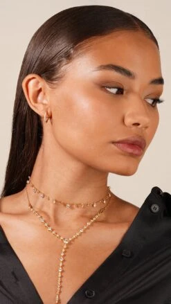 Lisbet Necklace 18K Gold Vermeil -Lustre Jewelry Shop PHOENIX NECKLACE 18K GOLD VERMEIL LISBET NECKLACE 809S a8ffed67 7f4e 40e4 bc69 ab8208c13c22