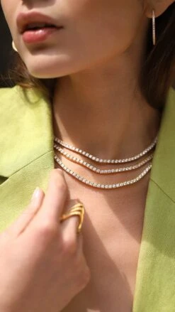 Prudence Necklace 18K Gold Vermeil -Lustre Jewelry Shop PRUDENCE KJSD8U