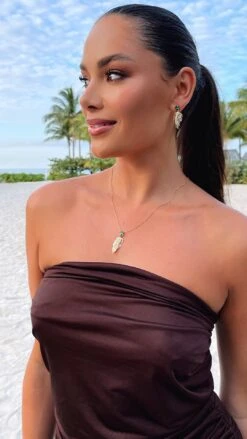 Palma Earrings 18K Gold Vermeil -Lustre Jewelry Shop PalmaEarrings342