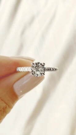 Parker Ring 18K White Gold -Lustre Jewelry Shop ParkerRing Still1