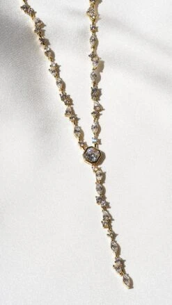 Parvi Necklace 18K Gold Vermeil -Lustre Jewelry Shop Parvi Necklace 18K Gold Vermeil IUYS7S