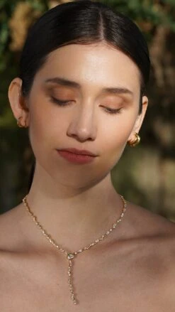 Haley Hoops Small 18K Gold Vermeil -Lustre Jewelry Shop Parvi Necklace Gold Vermeil OSI9S 0e7aabe9 f5b1 4b2f b250 3f36ea4a6284