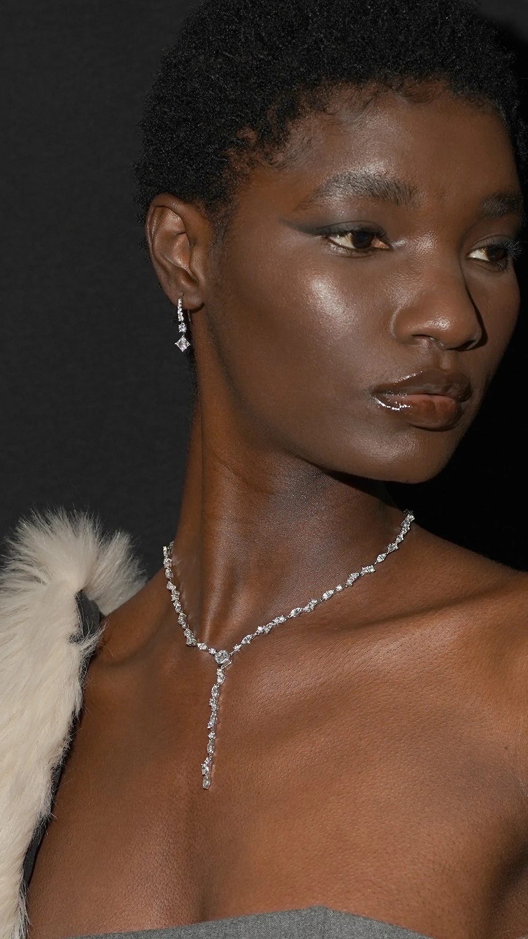 Thea Drop Princess White Gold Plated 13 Thea Drop Princess White Gold Plated - Image 11