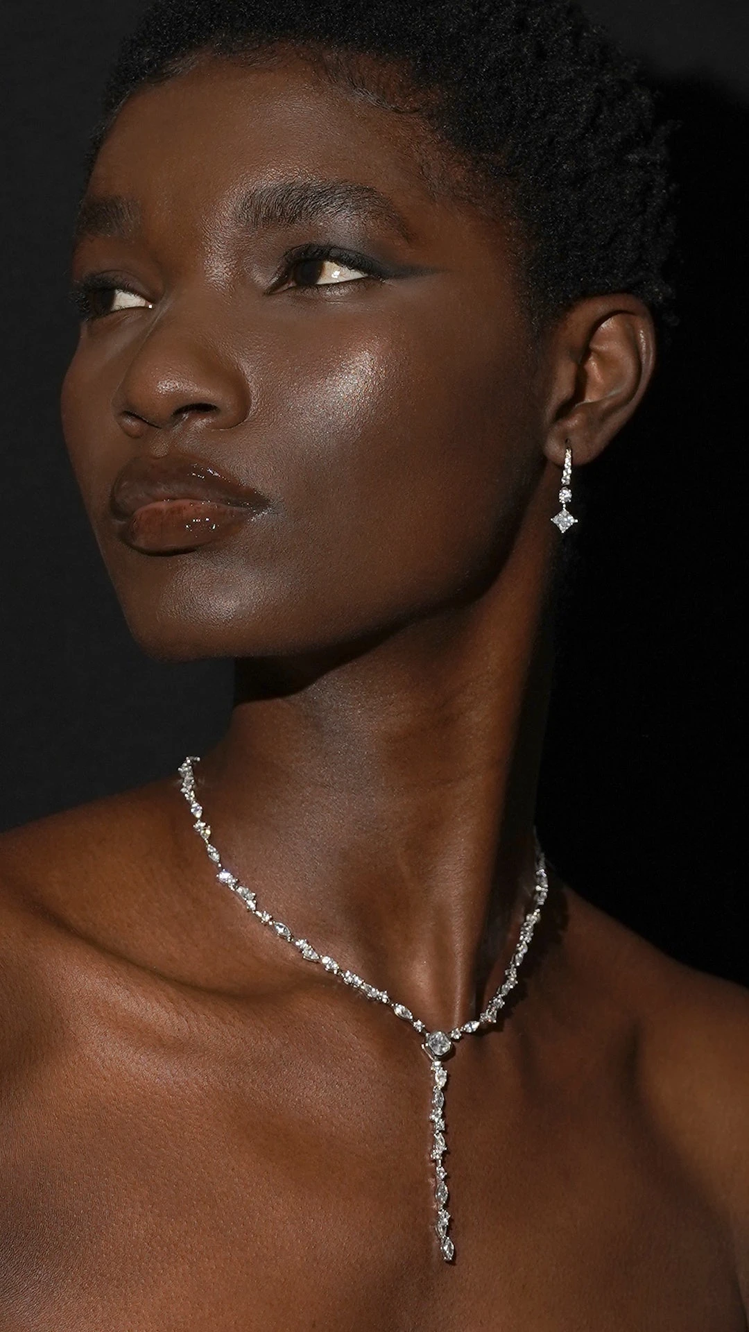 Thea Drop Princess White Gold Plated 7 Thea Drop Princess White Gold Plated - Image 5