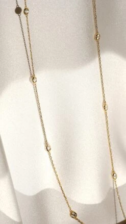 Petra Necklace 18K Gold Vermeil -Lustre Jewelry Shop Petra Necklace 18K Gold Vermeil IOD8DO