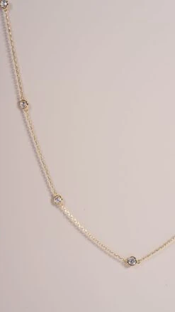 Petra Necklace 18K Gold Vermeil -Lustre Jewelry Shop Petra Necklace 18K Gold Vermeil IOD98S