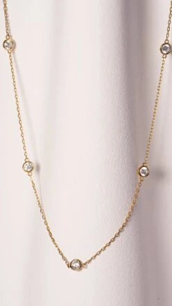 Petra Necklace 18K Gold Vermeil -Lustre Jewelry Shop Petra Necklace 18K Gold Vermeil IOOD980S