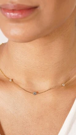 Petra Necklace 18K Gold Vermeil -Lustre Jewelry Shop Petra Necklace 18K Gold Vermeil UDIU