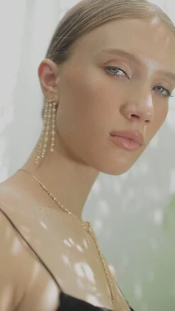 Phoenix Earrings 18K Gold Vermeil -Lustre Jewelry Shop Phoenix Earrings 18K Gold Vermeil 9OIOS