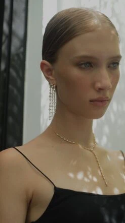 Phoenix Earrings 18K Gold Vermeil -Lustre Jewelry Shop Phoenix Earrings 18K Gold Vermeil KJUI78