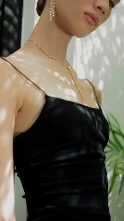 Phoenix Necklace 18K Gold Vermeil -Lustre Jewelry Shop Phoenix Necklace 18K Gold Vermeil 98DKJS