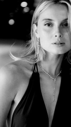 Phoenix Necklace White Gold Plated -Lustre Jewelry Shop Phoenix Necklace White Gold Plated IODFI09