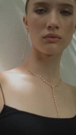 Phoenix Slim Earring 18K Gold Vermeil -Lustre Jewelry Shop Phoenix Slim Earring 18K Gold Vermeil JKUYDS