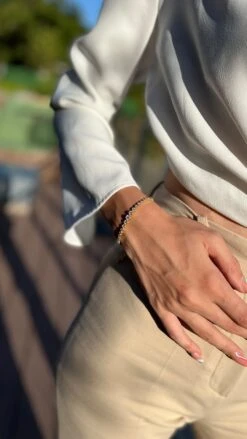 Quentin Bracelet 18K Gold Vermeil -Lustre Jewelry Shop QUENTINYELLOWBRACELET38838