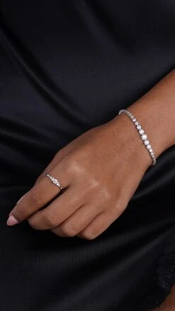Quentin Bracelet White Gold Plated -Lustre Jewelry Shop Quentin Bracelet White Gold Plated 0 DKL