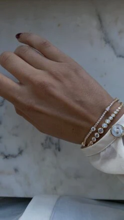 Quentin Bracelet 18K Gold Vermeil -Lustre Jewelry Shop QuentinYellowBracelet49393