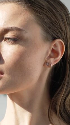 Rai Stud 9K White Gold -Lustre Jewelry Shop RAI 9K WG 363636