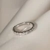Raina Round Eternity Ring White Gold -Lustre Jewelry Shop RAINA ROUND ETERNITY UUI7S
