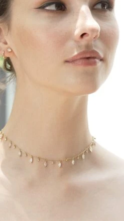 Ramy Necklace 18K Gold Vermeil -Lustre Jewelry Shop RAMY NECKLACE GOLD VERMEIL 22