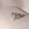 Solana Ring White Gold Plated -Lustre Jewelry Shop SOLANA RING WHITE GOLD PLATED IDO