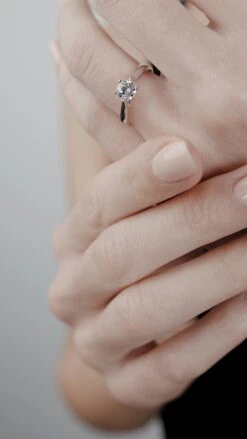 Sophie Ring 0.43ct 18K White Gold -Lustre Jewelry Shop SOPHIE RING 18K WHITE GOLD 88332 c2721be9 09ad 4fd5 9ace a4861b9d3a6f