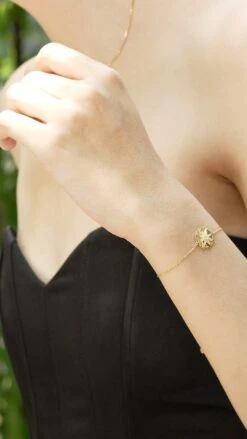 Sora Bracelet 18K Gold Vermeil -Lustre Jewelry Shop SORA 989911